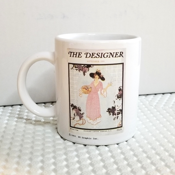 Vintage 1992 “The Designer” Coffee Mug - Picture 2 of 7